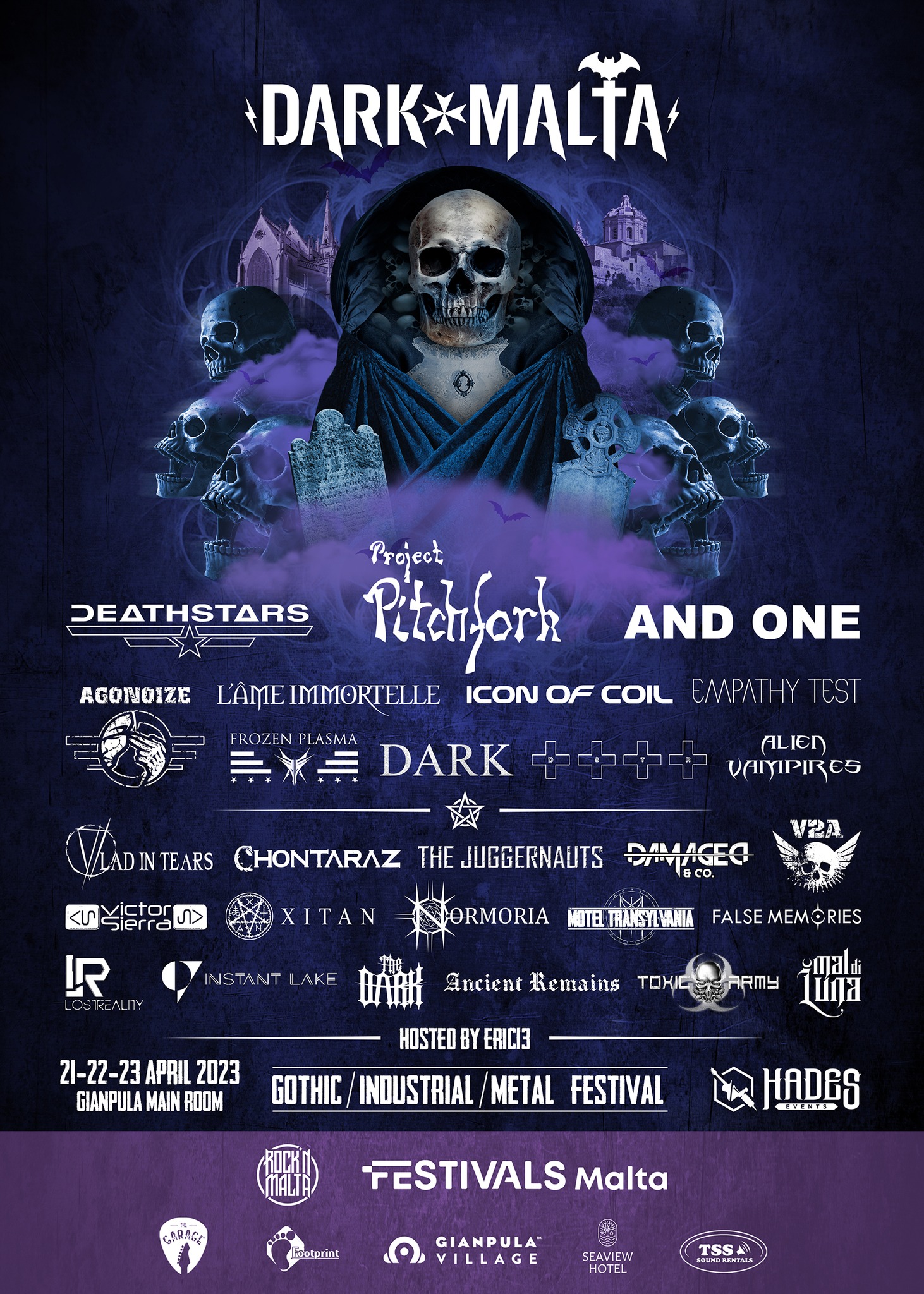 Lost Reality @ Dark Malta Festival 2023 - Deathstars - And One and others